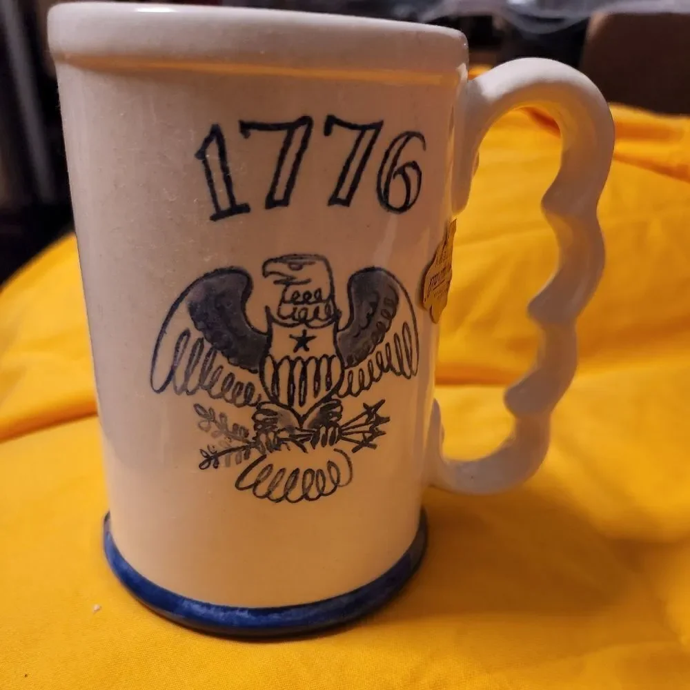 Vintage poppytrail CA pottery mug
